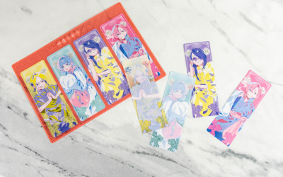 クリアしおり4連セット